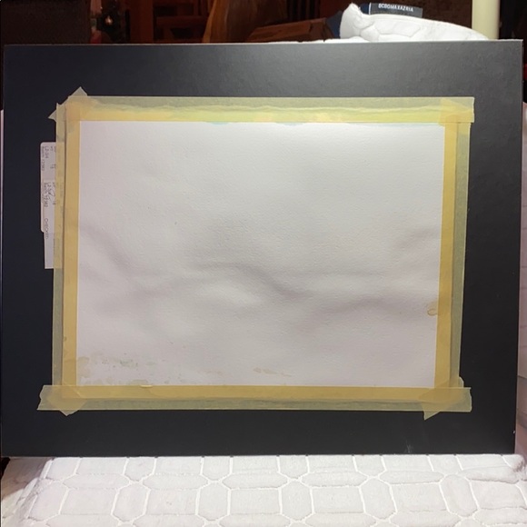 ORIGINAL Signed WATERCOLOR SAND DUNE BEACH - Picture 13 of 16